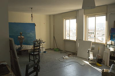 Artist's studio Palermo